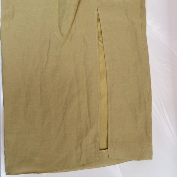 NWOT Sandro Rhinestone Waist Olariane Midi Skirt-w/ missing crystals/dropped hem - Picture 7 of 16